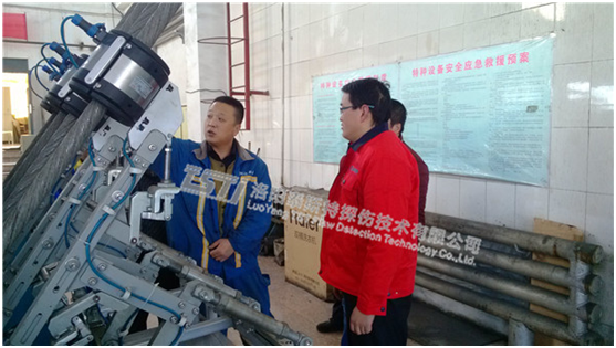 TST公司協助新元公司加強四繩糖心VLOG官方网站入口安管理工作初見成